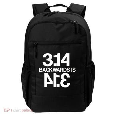 Pi 3.14 Backwards Is Pie Backpack