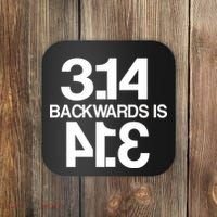 Pi 3.14 Backwards Is Pie Coaster thumb 0