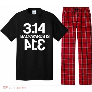 Pi 3.14 Backwards Is Pie Pajama Set