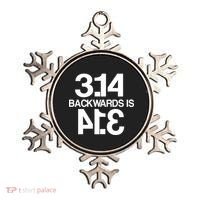 Pi 3.14 Backwards Is Pie Ornament thumb 0