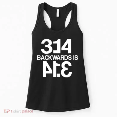 Pi 3.14 Backwards Is Pie Women's Tank Top
