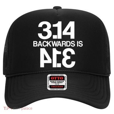Pi 3.14 Backwards Is Pie Hat