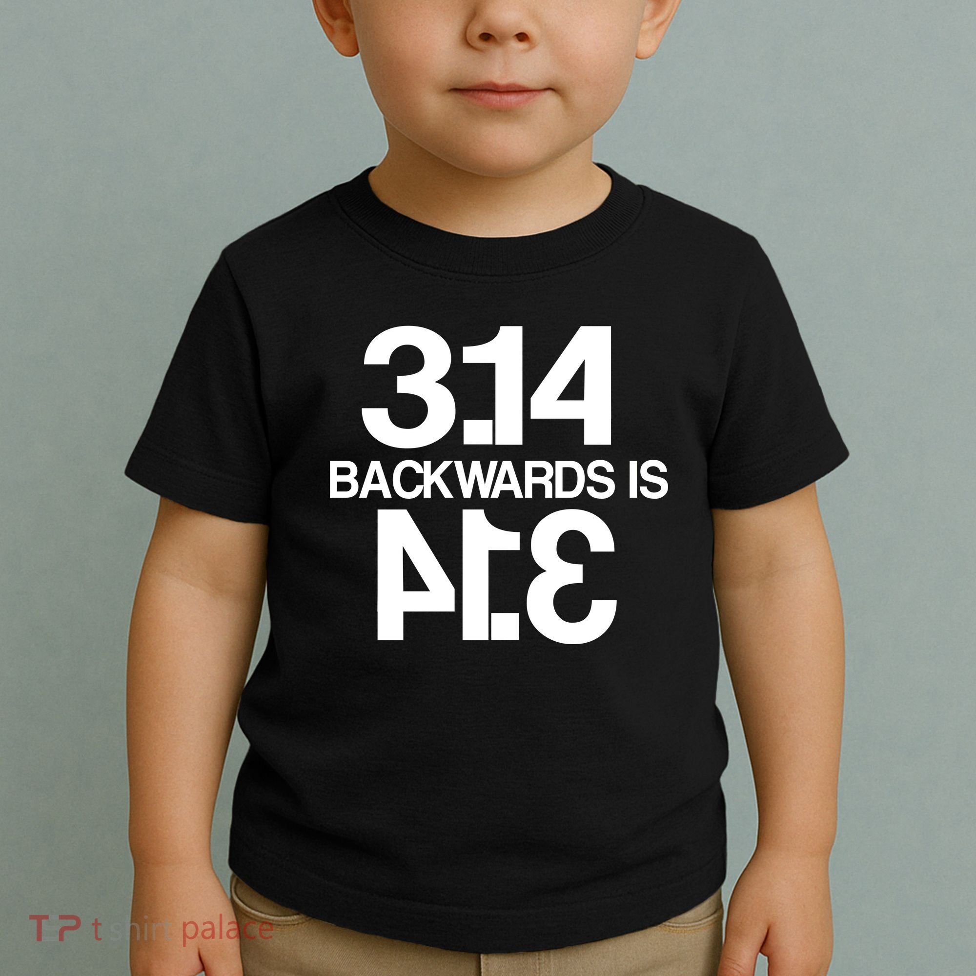 Pi 3.14 Backwards Is Pie Toddler T-Shirt