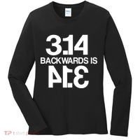 Pi 3.14 Backwards Is Pie Women's Long Sleeve Shirt thumb 0