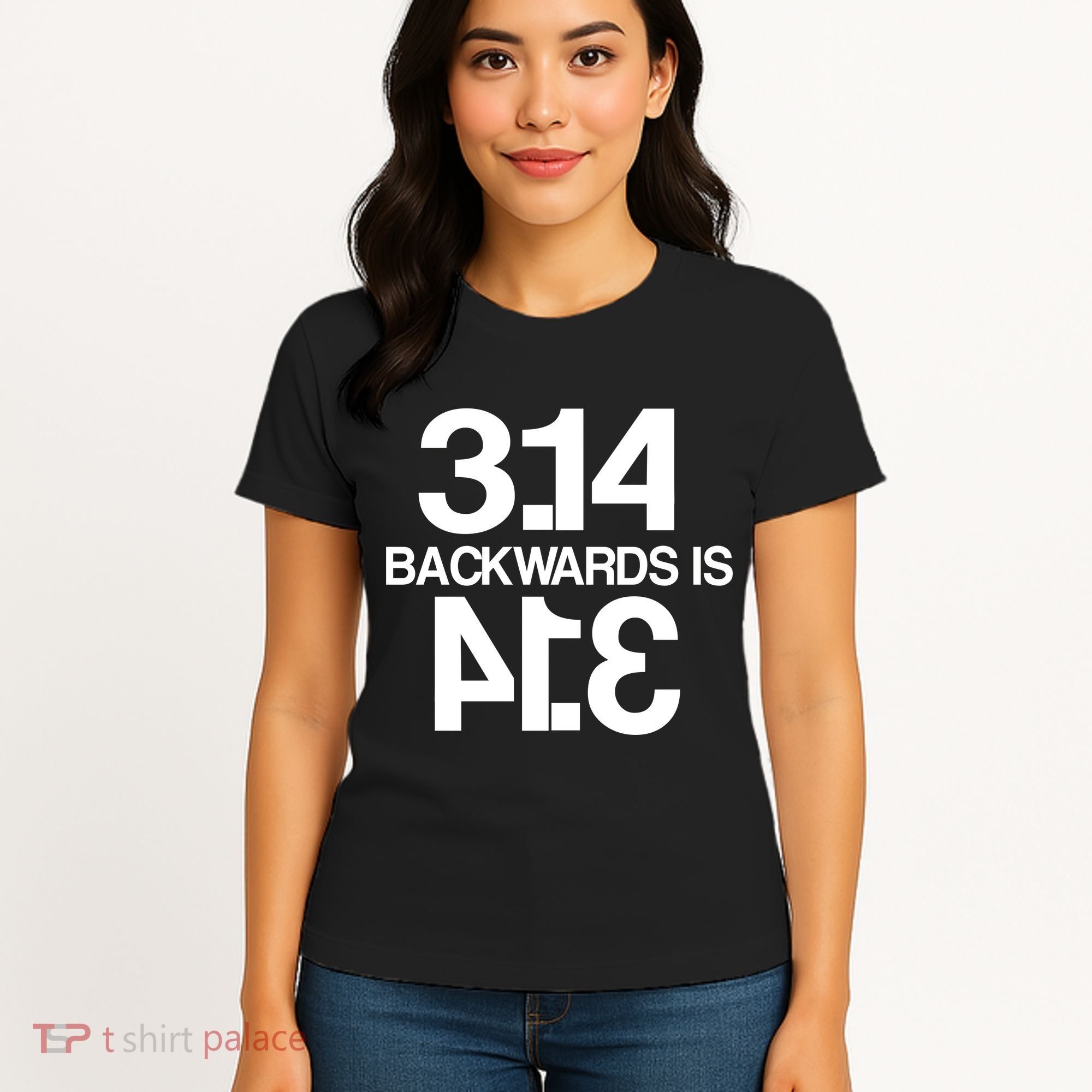 Pi 3.14 Backwards Is Pie Women's T-Shirt