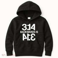 Pi 3.14 Backwards Is Pie Kids Hoodie thumb 0