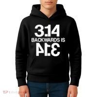 Pi 3.14 Backwards Is Pie Kids Hoodie thumb 4