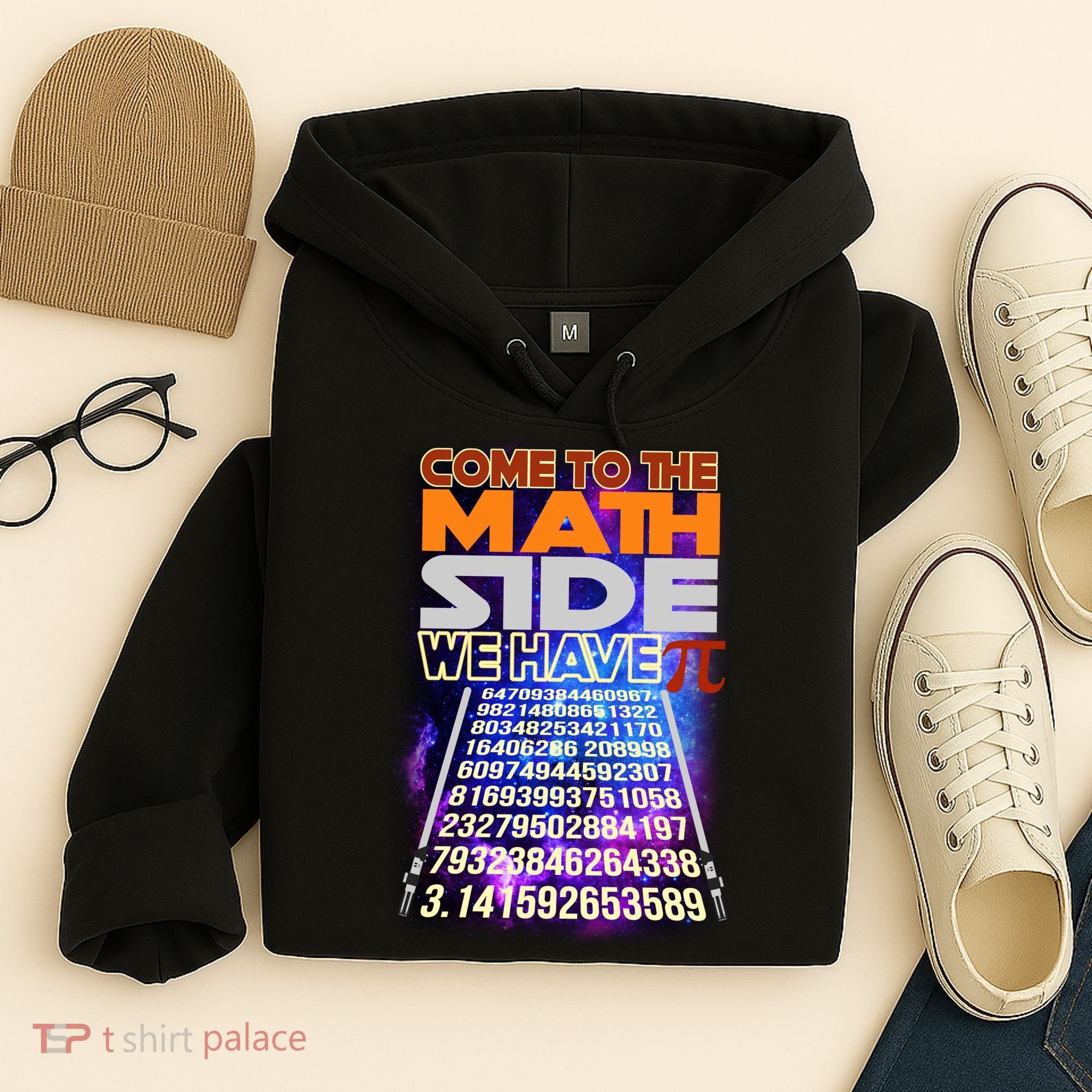 Pi Day - Come To The Math Side Parody Hoodie