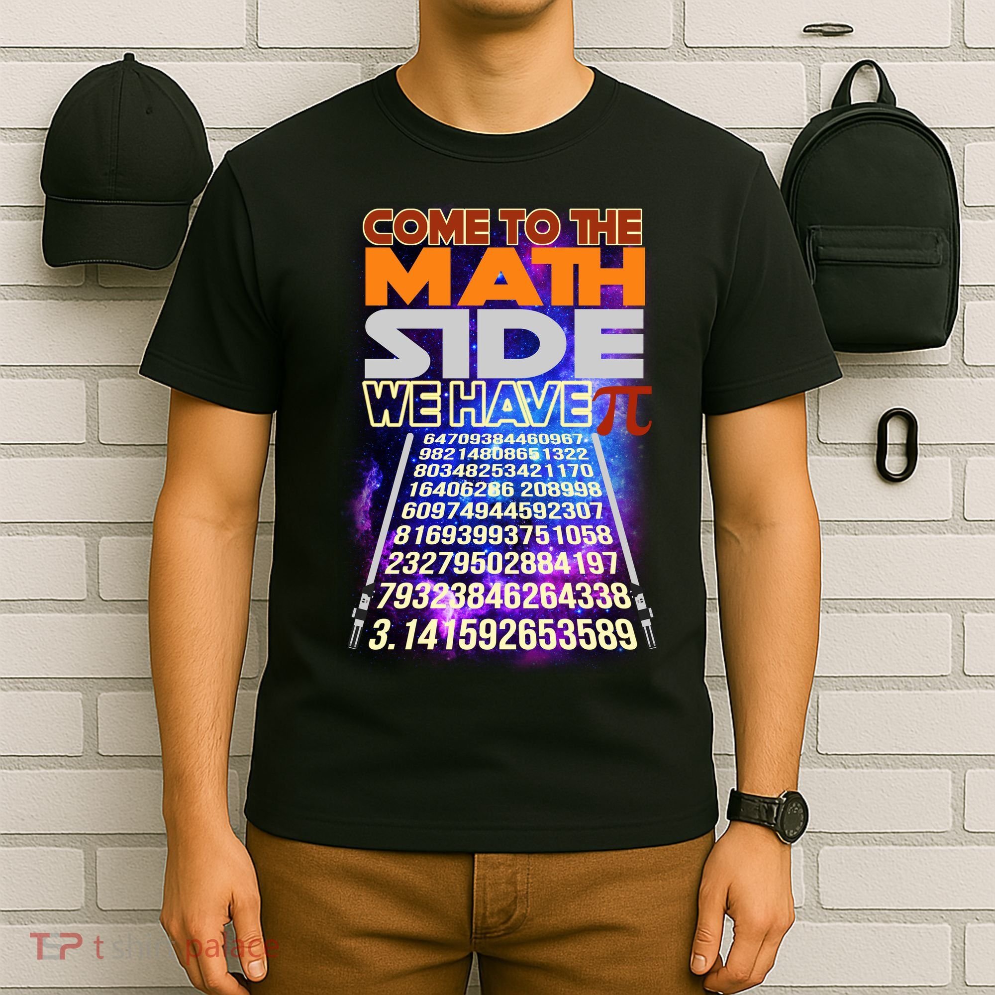 Pi Day - Come To The Math Side Parody T-Shirt