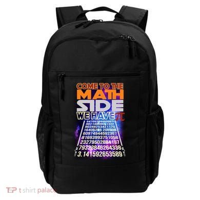Pi Day - Come To The Math Side Parody Backpack