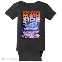 Pi Day - Come To The Math Side Parody Baby Bodysuit thumb 0