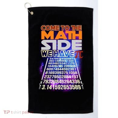 Pi Day - Come To The Math Side Parody Golf Towel