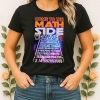 Pi Day - Come To The Math Side Parody Women's T-Shirt thumb 2