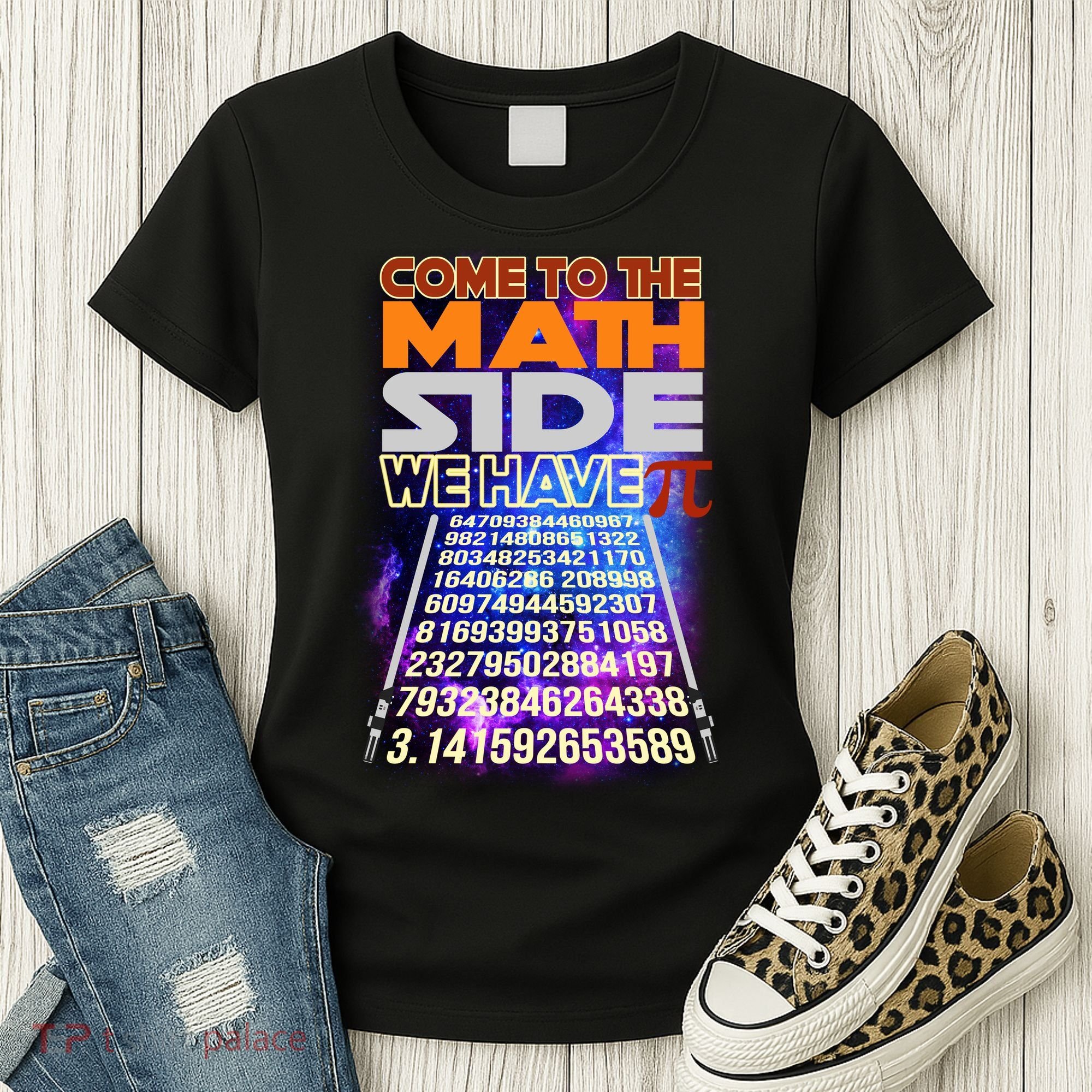 Pi Day - Come To The Math Side Parody Women's T-Shirt