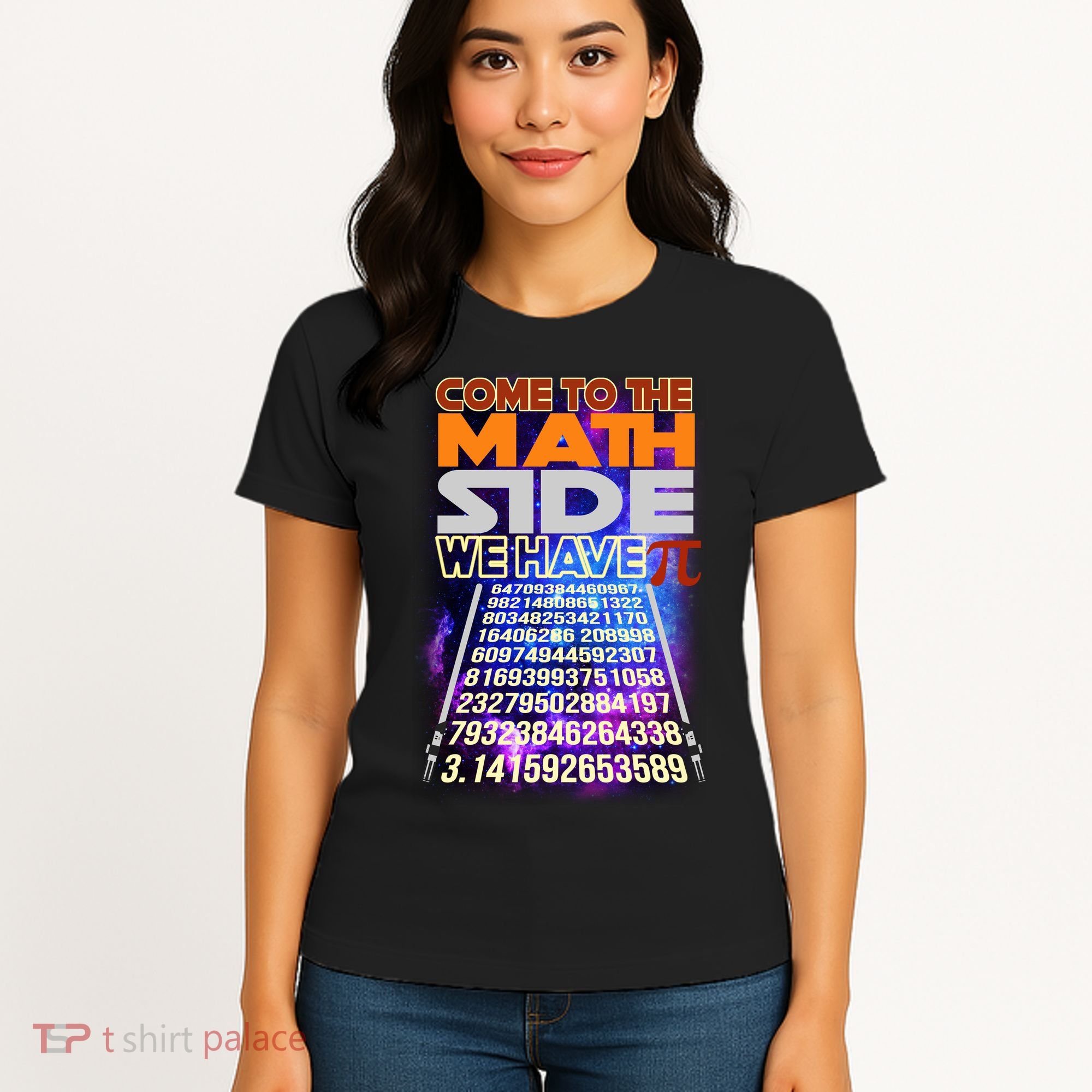 Pi Day - Come To The Math Side Parody Women's T-Shirt