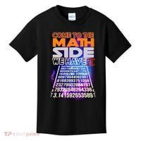 Pi Day - Come To The Math Side Parody Kids T-Shirt thumb 0