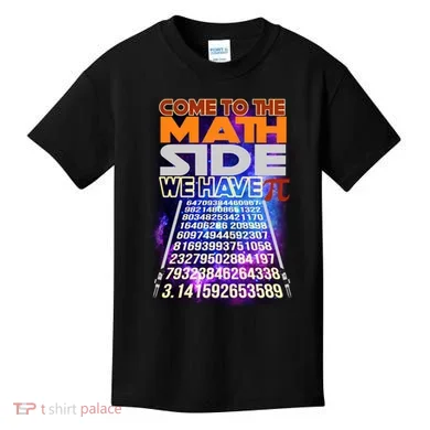 Pi Day - Come To The Math Side Parody Kids T-Shirt