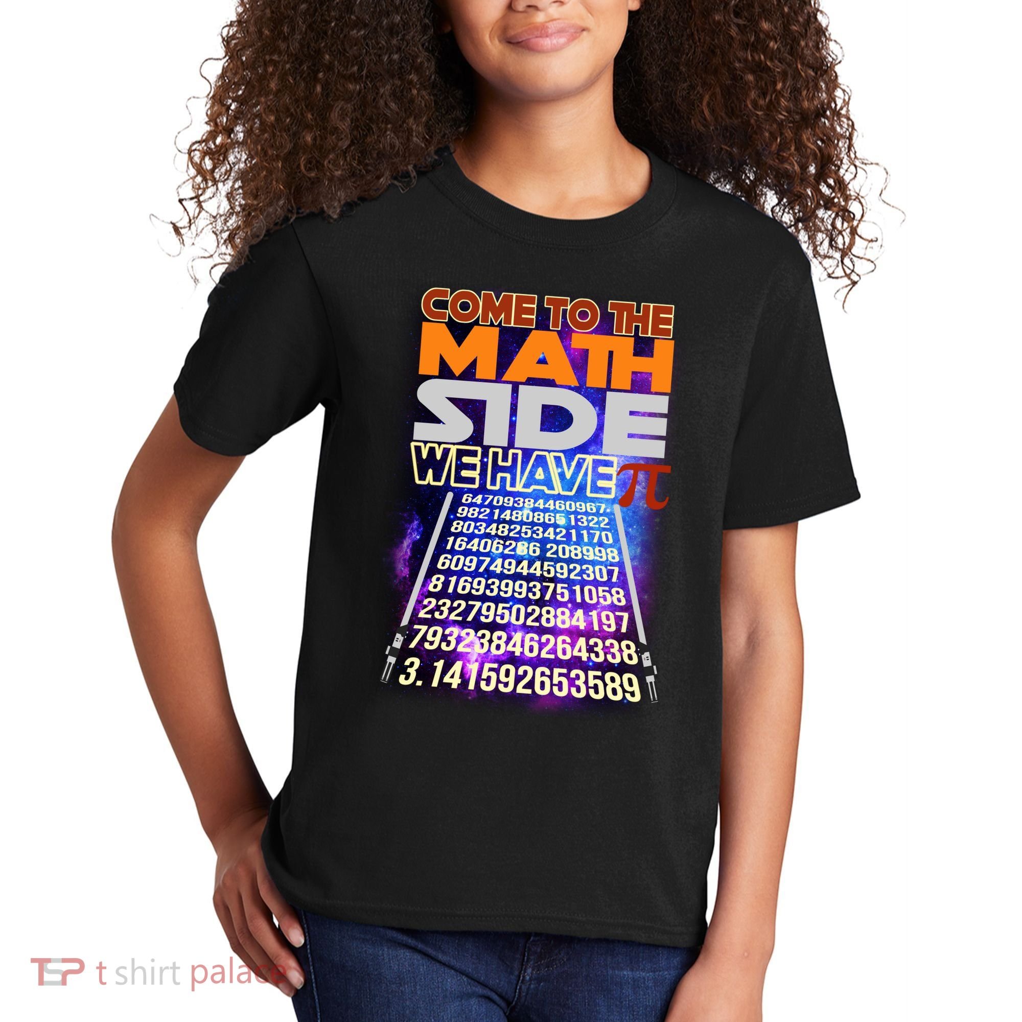 Pi Day - Come To The Math Side Parody Kids T-Shirt