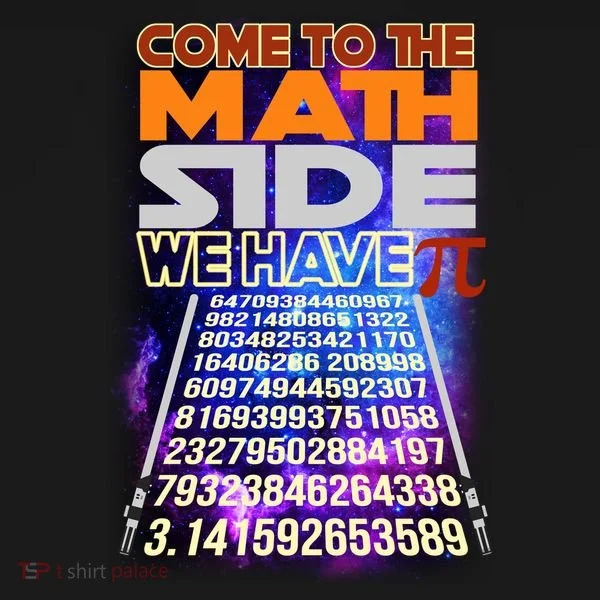 Pi Day - Come To The Math Side Parody Kids T-Shirt