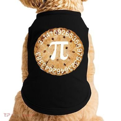 Pi Day Apple Pie 3.14 Cool Numbers Doggie Tank