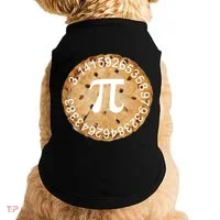 Pi Day Apple Pie 3.14 Cool Numbers Doggie Tank thumb 0