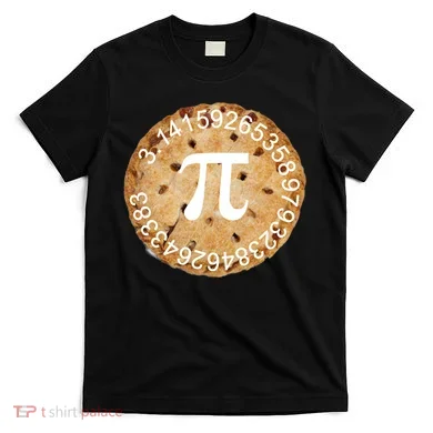 Pi Day Apple Pie 3.14 Cool Numbers T-Shirt