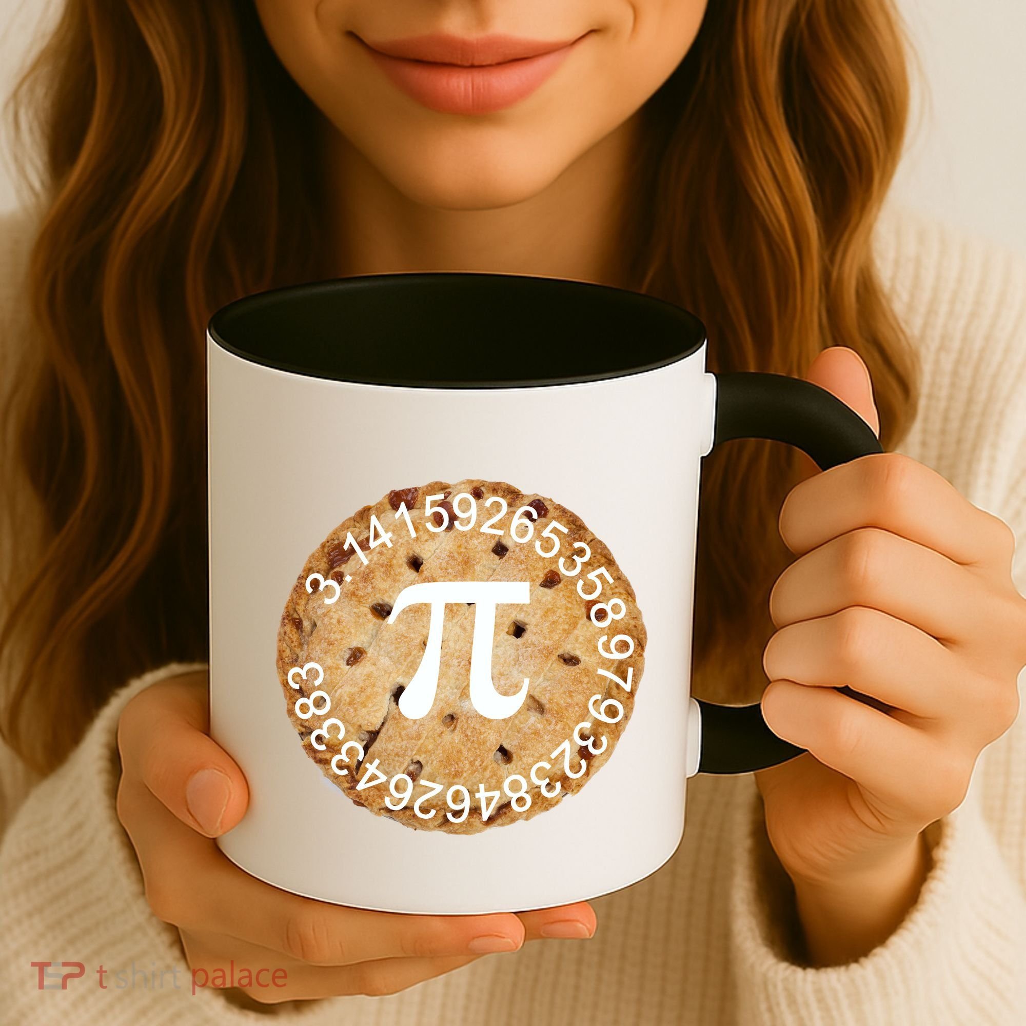 Pi Day Apple Pie 3.14 Cool Numbers Coffee Mug