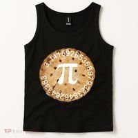 Pi Day Apple Pie 3.14 Cool Numbers Tank Top thumb 2