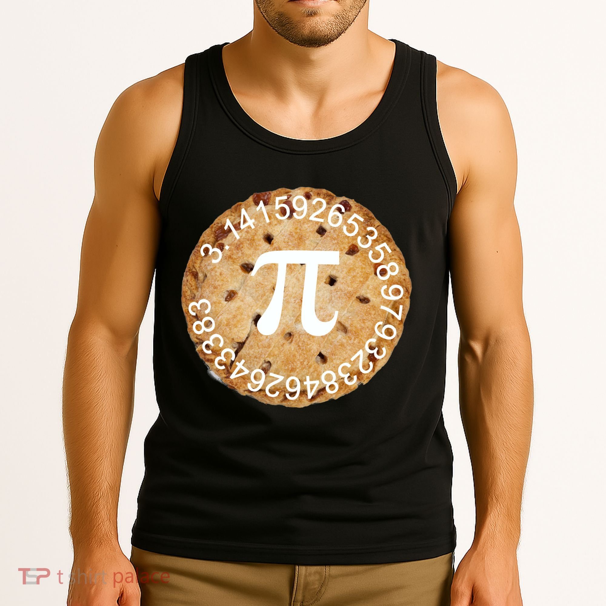 Pi Day Apple Pie 3.14 Cool Numbers Tank Top