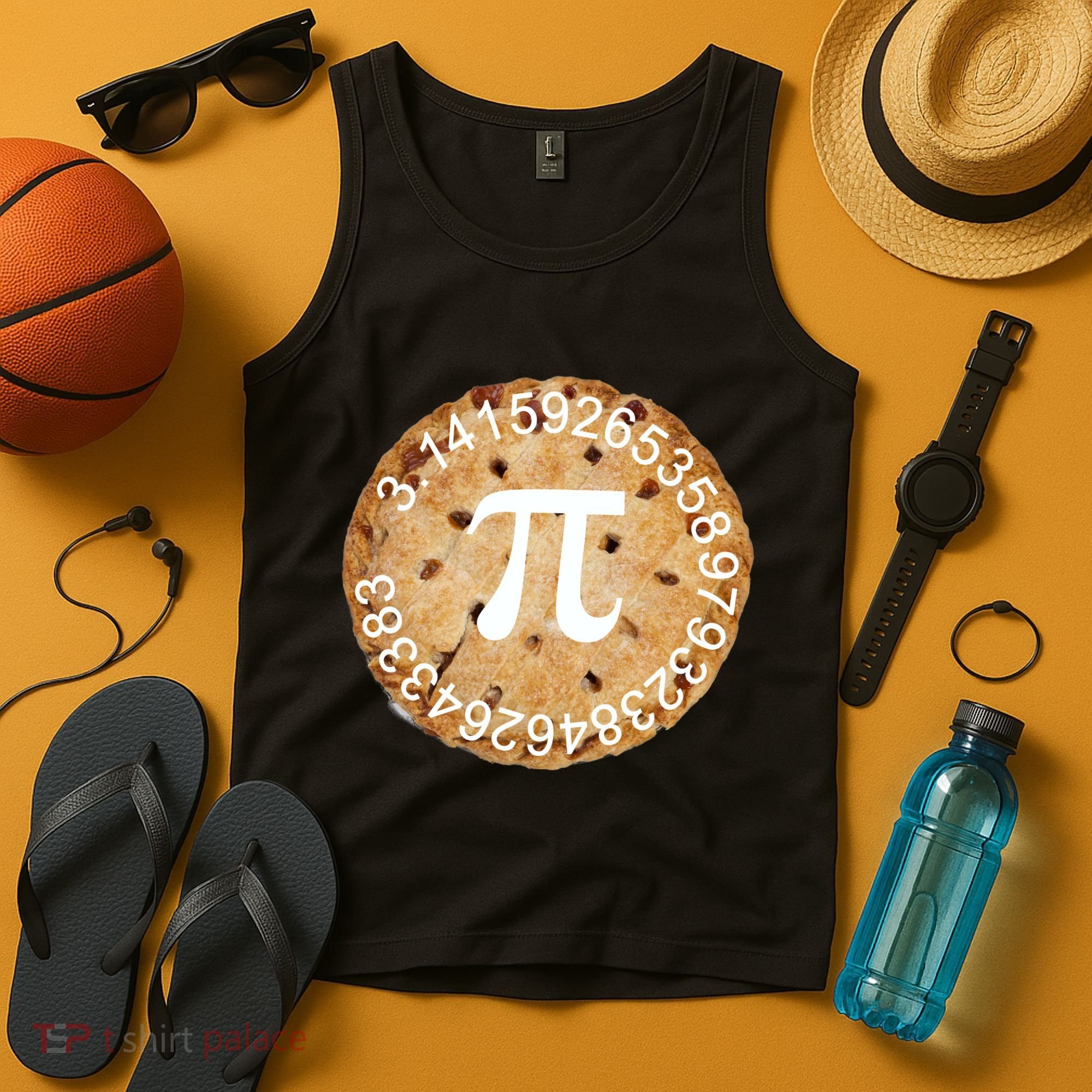 Pi Day Apple Pie 3.14 Cool Numbers Tank Top