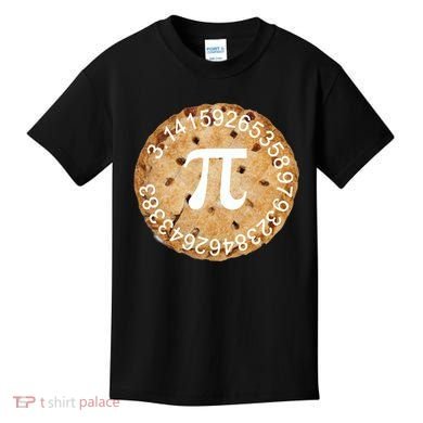 Pi Day Apple Pie 3.14 Cool Numbers Kids T-Shirt