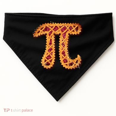 Pi Day Delicious Pie USA-Made Doggie Bandana