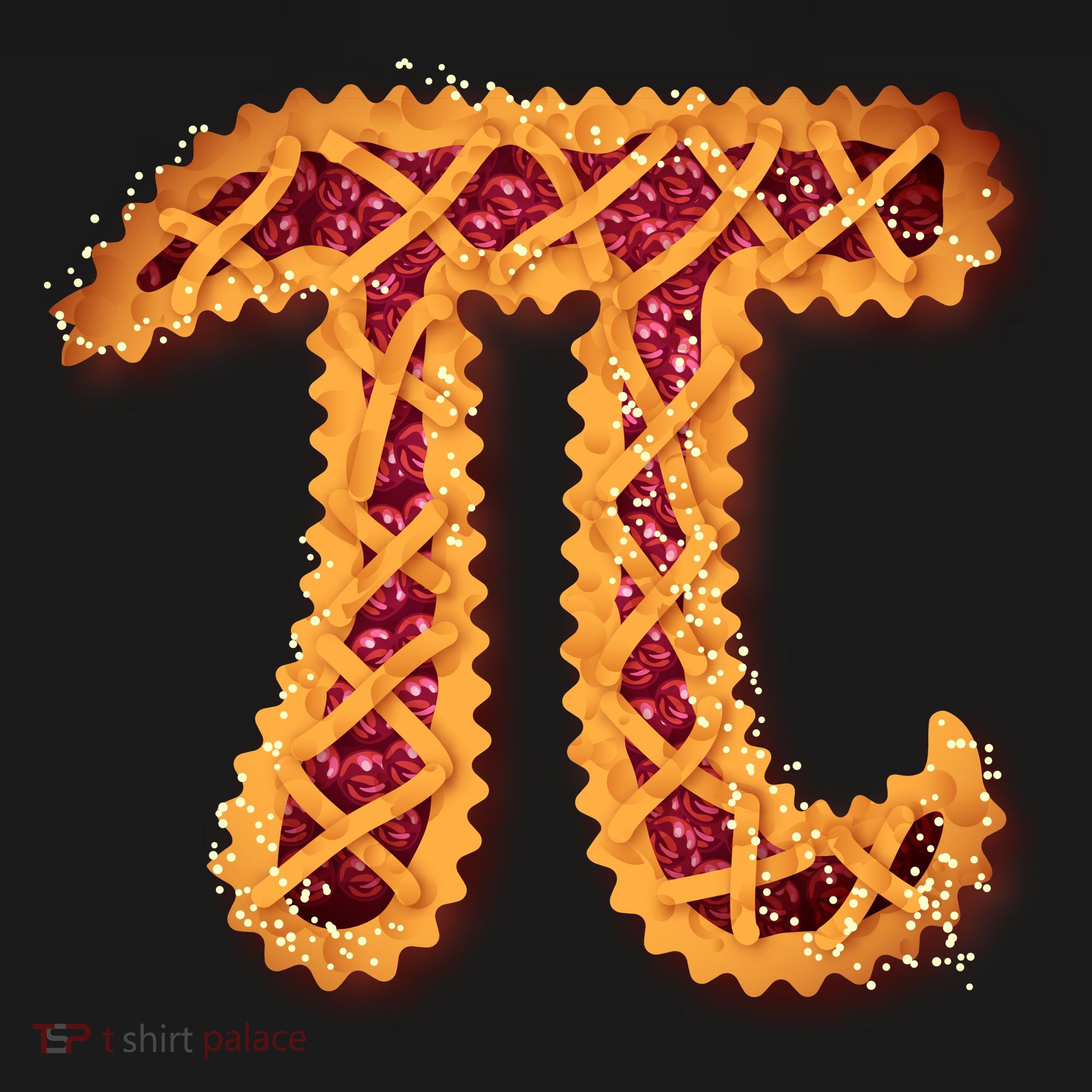 Pi Day Delicious Pie USA-Made Doggie Bandana