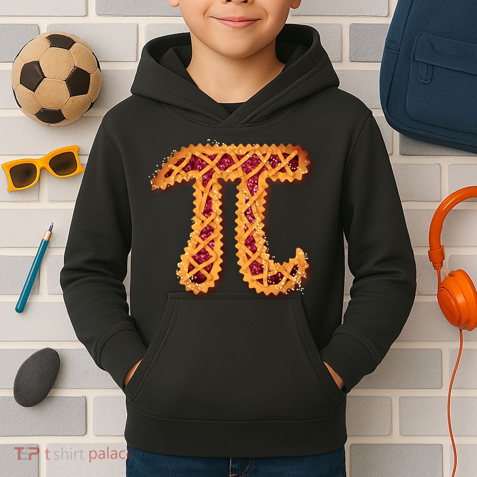 Pi Day Delicious Pie Kids Hoodie