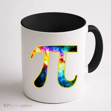 Pi Day Galaxy 3.14 Coffee Mug back