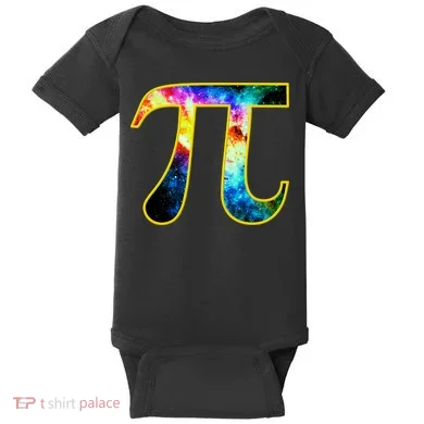 Pi Day Galaxy 3.14 Baby Bodysuit