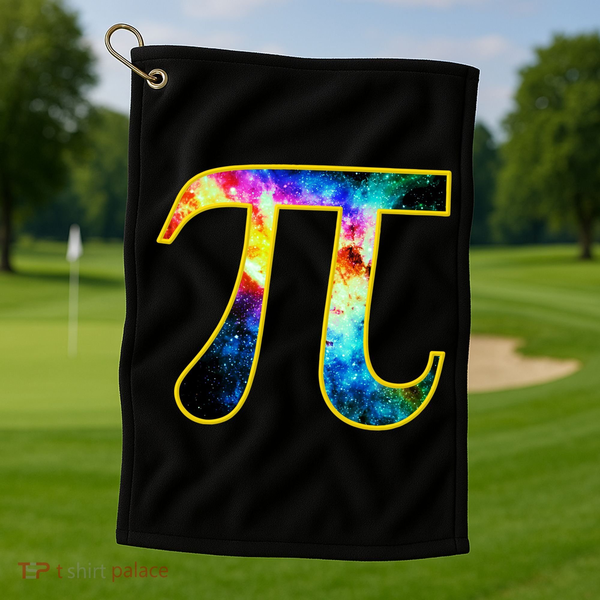Pi Day Galaxy 3.14 Golf Towel