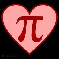 Pi Day Heart Love 3.14 Math Geek March 14th Women's Hoodie thumb 2