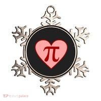 Pi Day Heart Love 3.14 Math Geek March 14th Ornament thumb 0