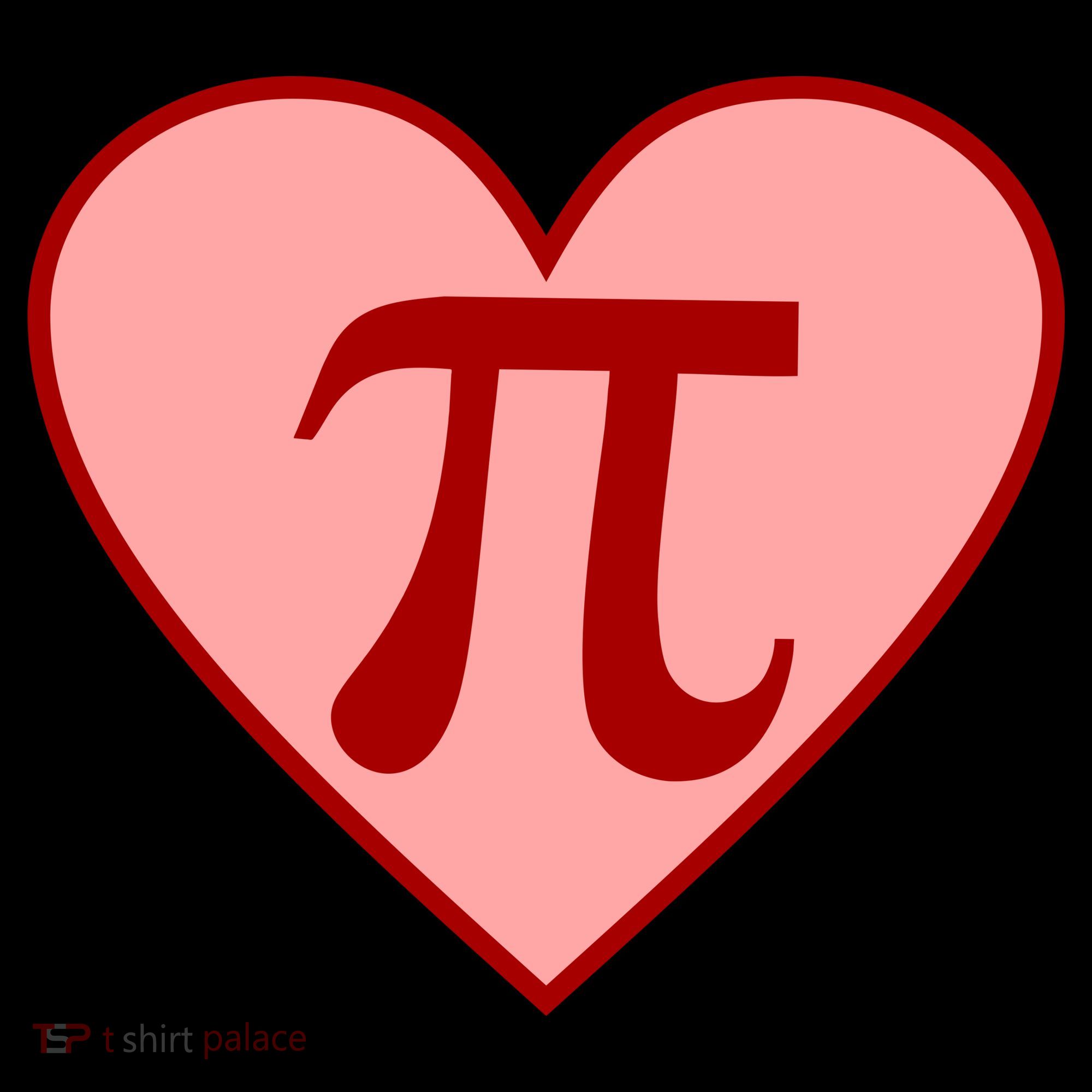 Pi Day Heart Love 3.14 Math Geek March 14th Women's Tank Top
