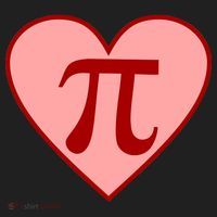 Pi Day Heart Love 3.14 Math Geek March 14th Hat thumb 2