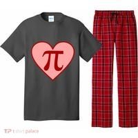 Pi Day Heart Love 3.14 Math Geek March 14th Pajama Set thumb 0
