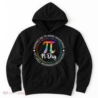 Pi Day Inspired To Make Irrational Choices Hoodie thumb 0
