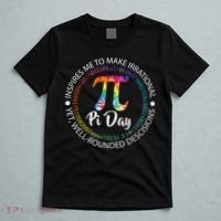 Pi Day Inspired To Make Irrational Choices T-Shirt thumb 5