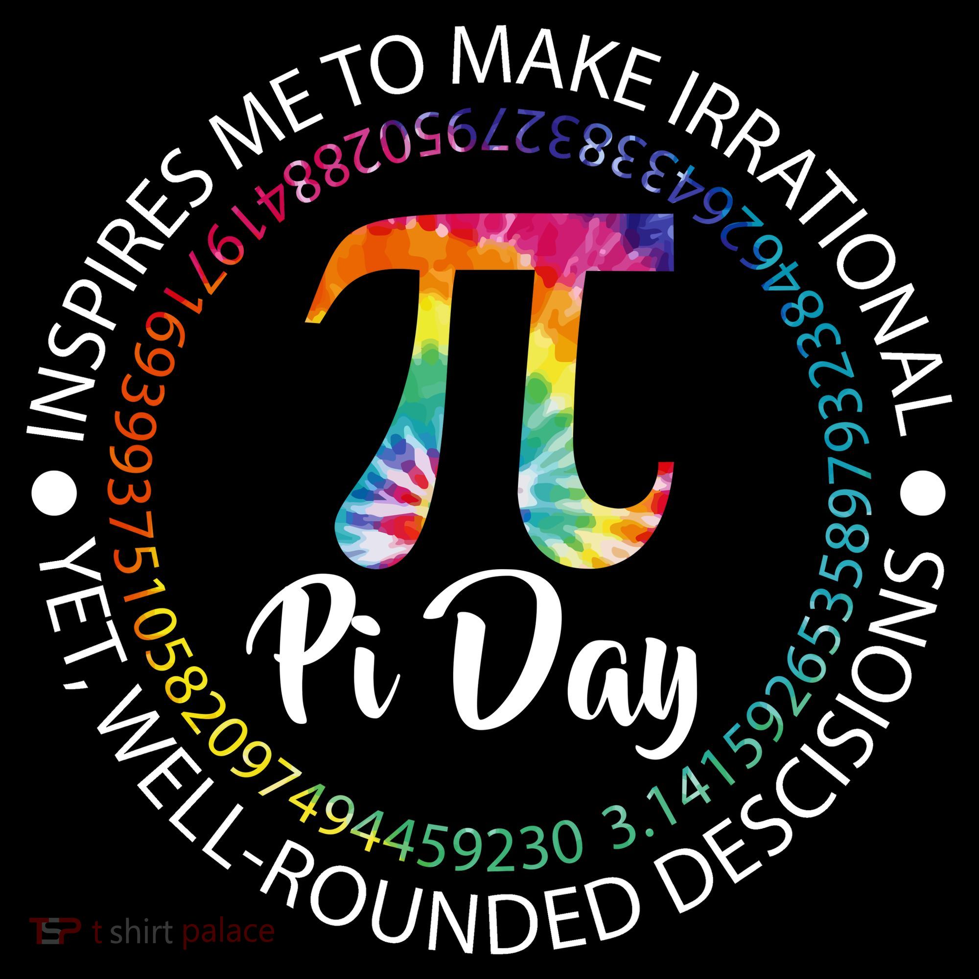 Pi Day Inspired To Make Irrational Choices Pajama Set