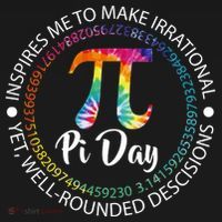 Pi Day Inspired To Make Irrational Choices Mousepad thumb 1