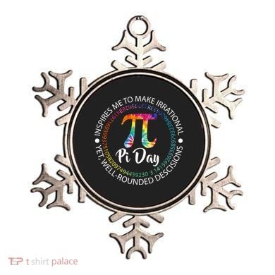 Pi Day Inspired To Make Irrational Choices Ornament
