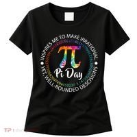 Pi Day Inspired To Make Irrational Choices Women's T-Shirt thumb 0