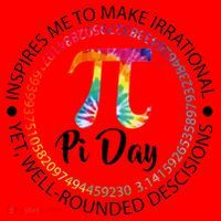 Pi Day Inspired To Make Irrational Choices Santa Hat thumb 1