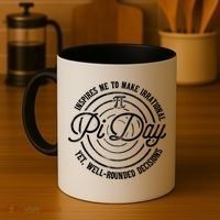 Pi Day Inspires Me To Make Irrational Decisions  Coffee Mug thumb 4